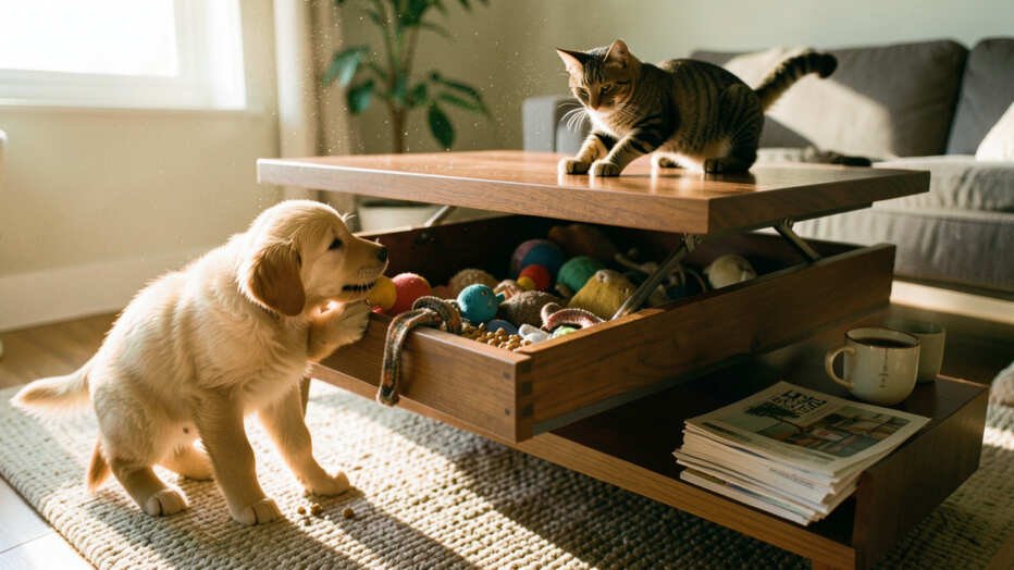 What Nobody Tells Pet Owners Before Buying a Lift-Top Coffee Table